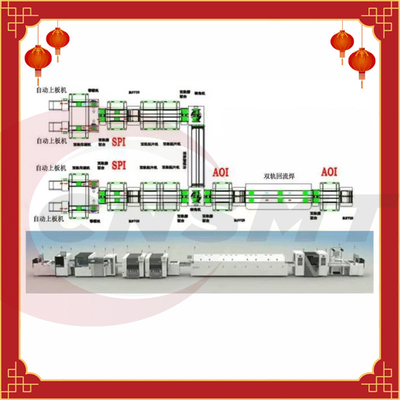 AC 200V YSM20W YAMAHA SMD Assembly Line 95000CPH Energy Saving