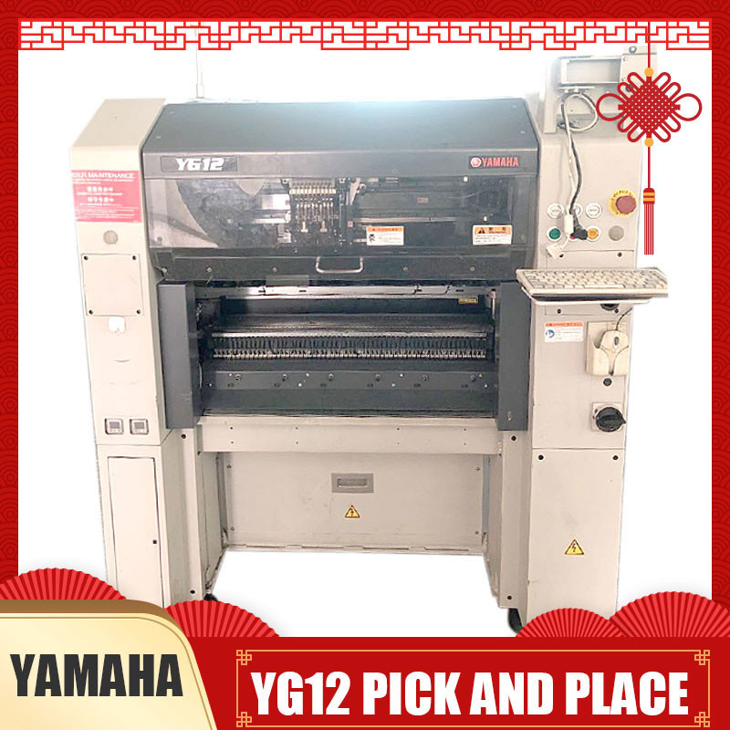SMT Yg12 Yamaha Pick And Place Machine High Rigidity Integrated Casting Frame