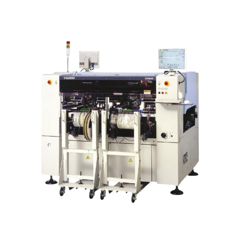 Yamaha YG200 SMT Chip Mounter Pick And Place Machine Support from 0402 - 14mm QFN