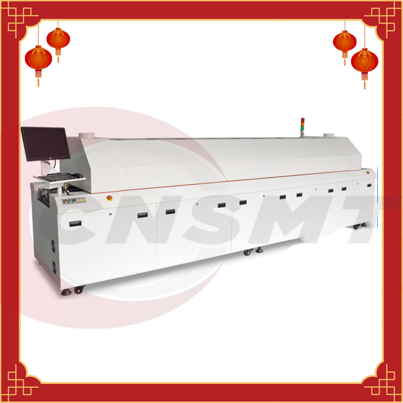 8 Zone SMT Vacuum Reflow Oven Machine 380V 50Hz CNSMT H8835M