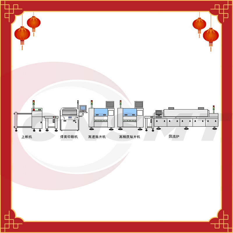 Hanwha Samsung SM482 PLUS SMT Smd Production Line anti static