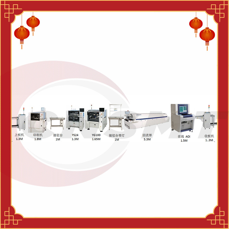 Samsung Sm481 PLUS SMT Production Line Left To Right Pick And Place Machine