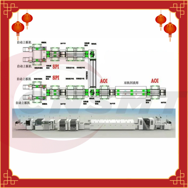 AC 200V YSM20W YAMAHA SMD Assembly Line 95000CPH Energy Saving