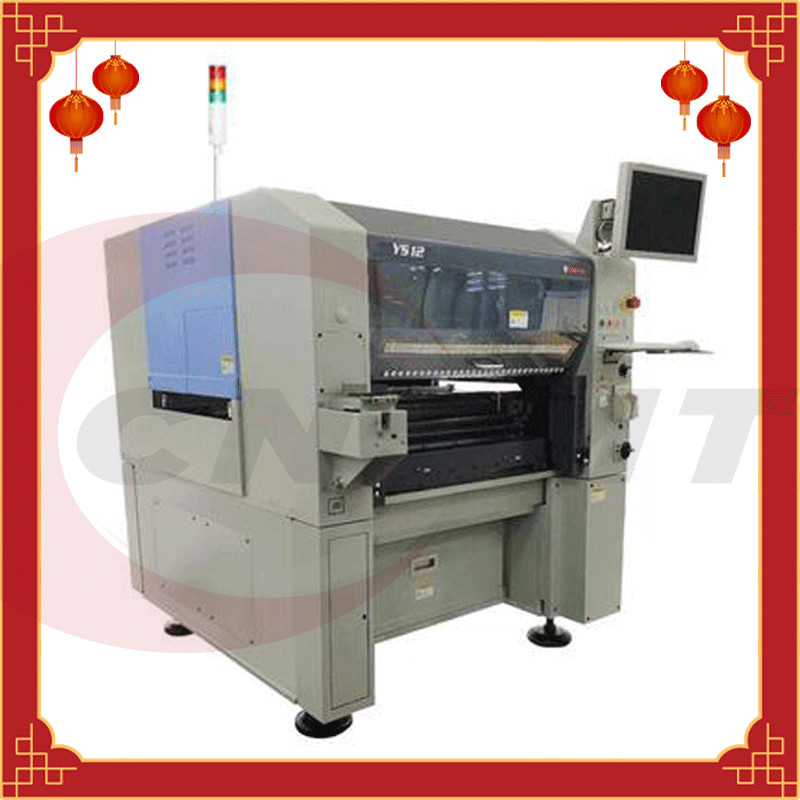 YAMAHA YS12 SMT pCB pick and place machine 120 lanes 60 Hz 208V