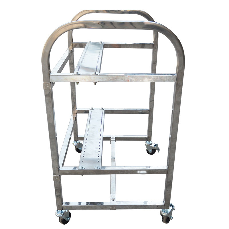 YAMAHA YV100 Pneumatic Feeder Trolley Stainless Steel Feeder Cart