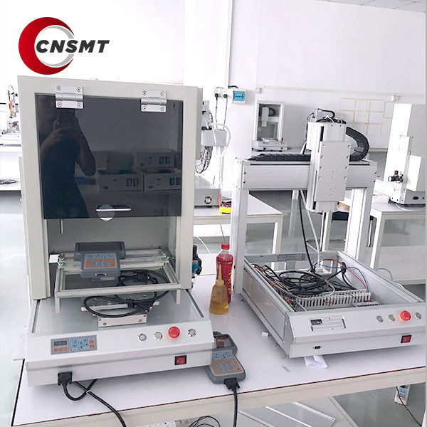 Desktop Economy PCB Coating Machine Offline Manual With Teach Pendant LCD